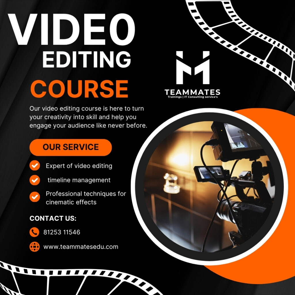 best video editing course in Hyderabad