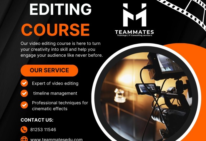 best video editing course in Hyderabad